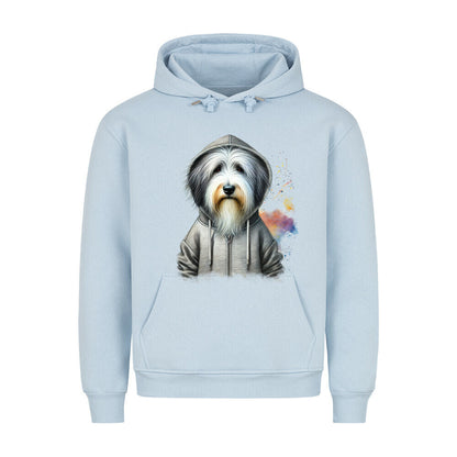 Premium Hoodie "Hooded Bobtail" Babyblau – hunde-shirt.de
