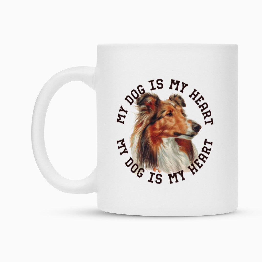Tasse "Collie HEART" – hunde-shirt.de
