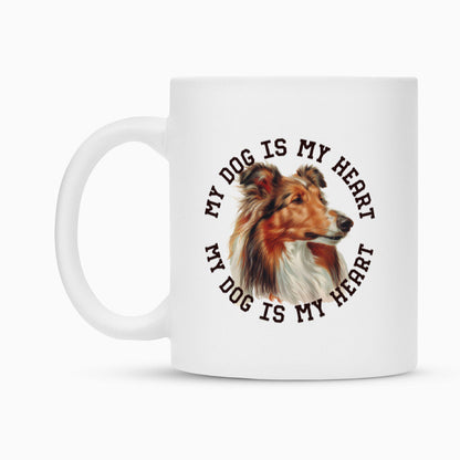Tasse "Collie HEART" – hunde-shirt.de