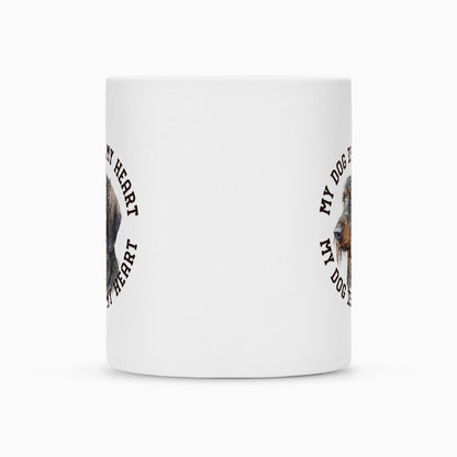 Tasse "Rauhaar Dackel HEART" – hunde-shirt.de