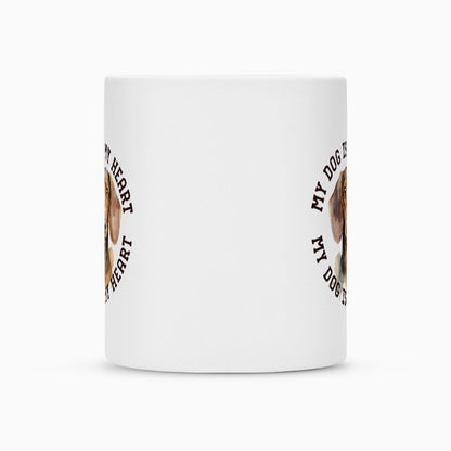 Tasse "Kurzhaar Dackel HEART" – hunde-shirt.de