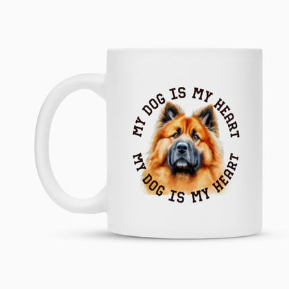 Tasse "Eurasier HEART" – hunde-shirt.de