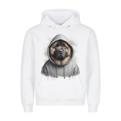 Premium Hoodie "Eurasier HOODED" Weiß – hunde-shirt.de
