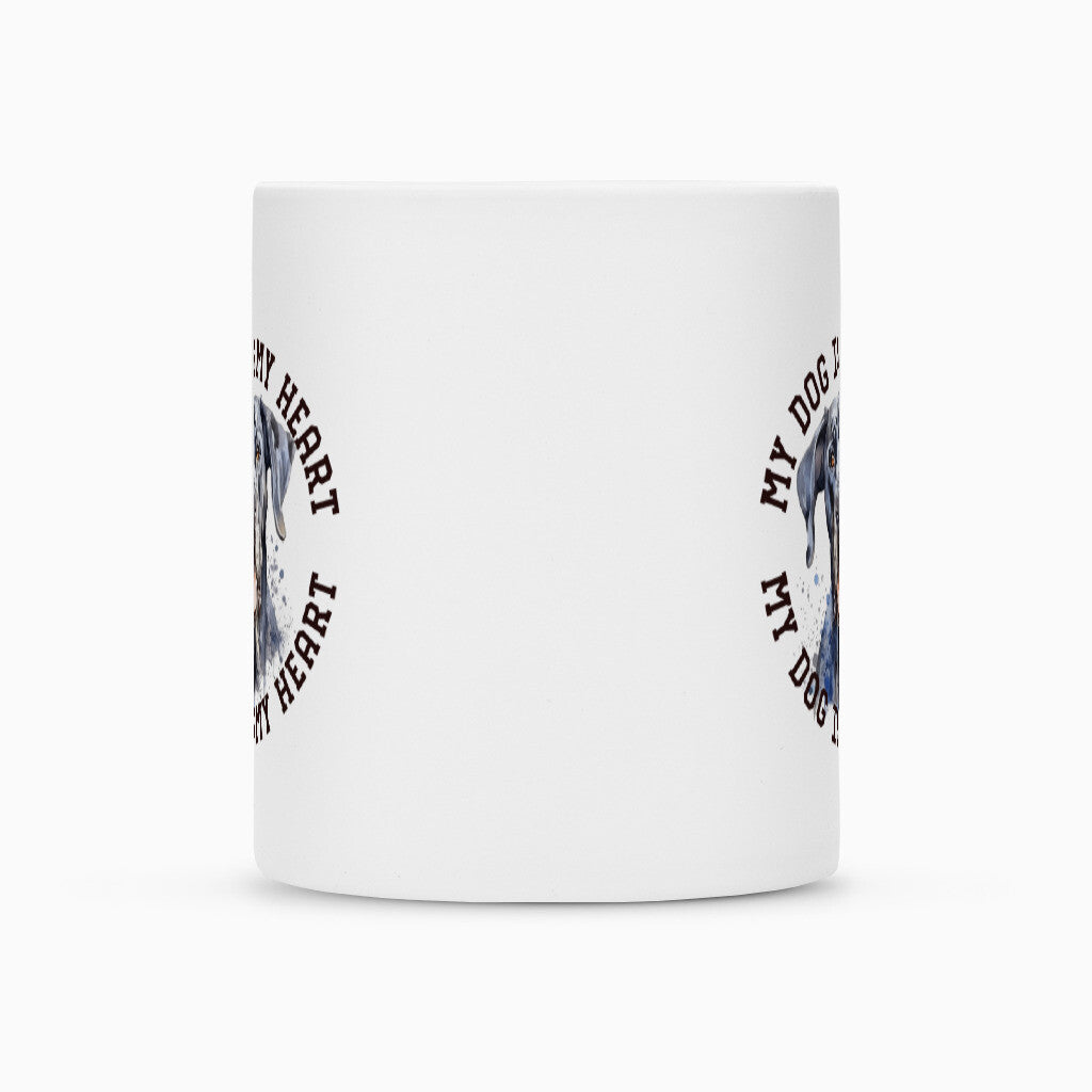 Tasse "Deutsche Dogge HEART" – hunde-shirt.de