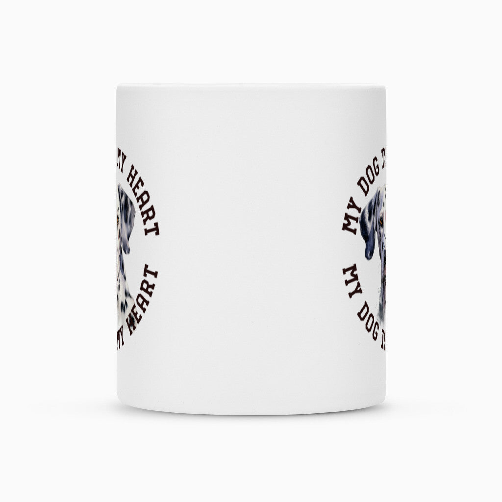 Tasse "Dalmatiner HEART" – hunde-shirt.de