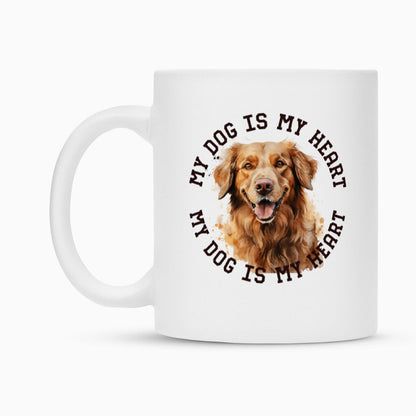 Tasse "Golden Retriever HEART" – hunde-shirt.de