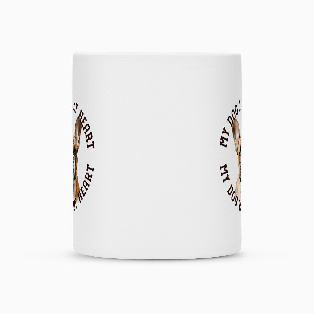 Tasse "Französische Bulldogge hellbraun H" – hunde-shirt.de