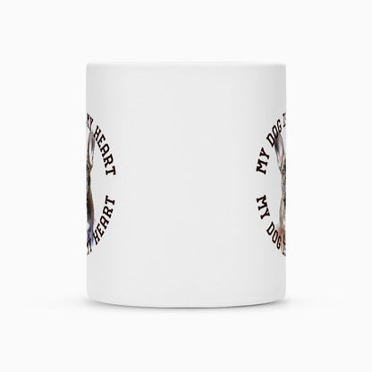 Tasse "Französische Bulldogge blau H" – hunde-shirt.de