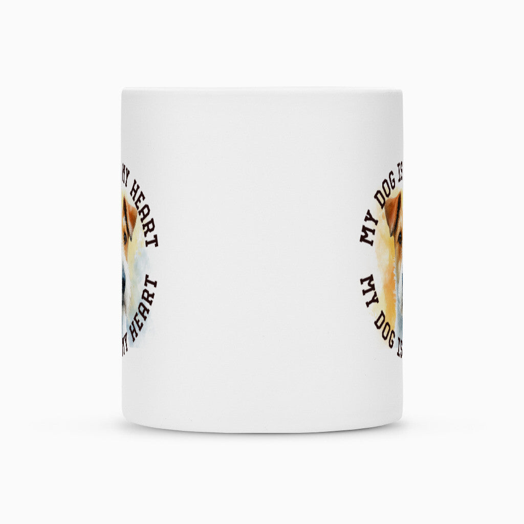 Tasse "Foxterrier HEART" – hunde-shirt.de