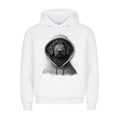 Premium Hoodie "Curly Coated Retriever Hooded" Weiß – hunde-shirt.de