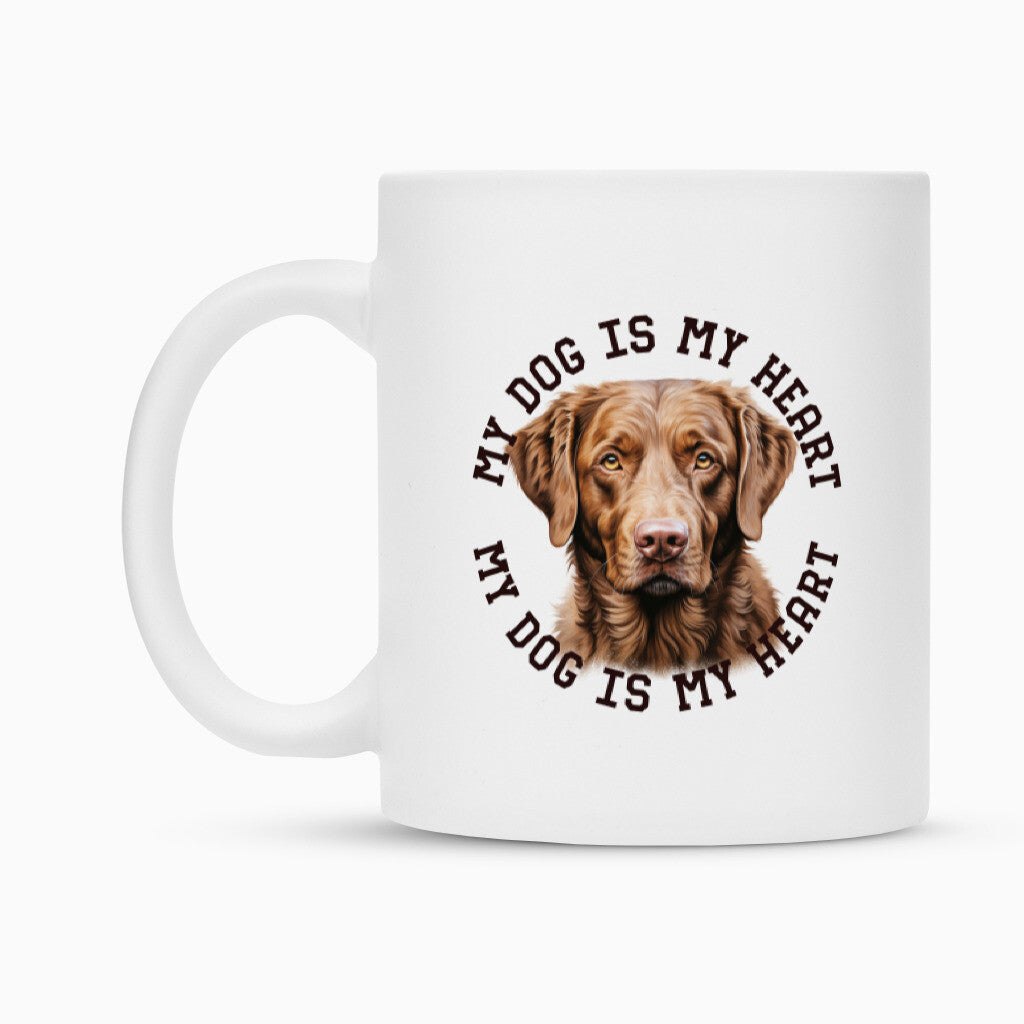 Tasse "Chesapeake Bay Retriever HEART" – hunde-shirt.de