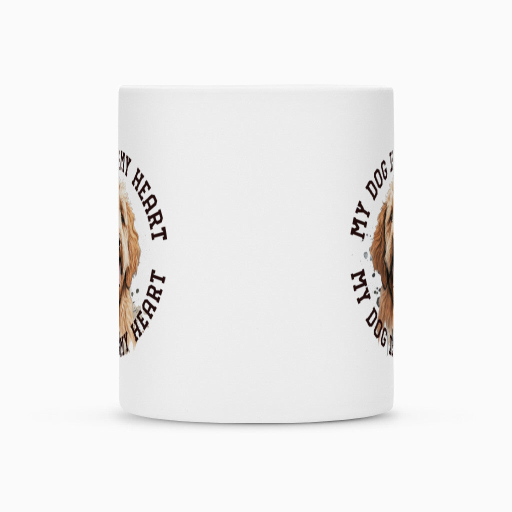 Tasse "Labradoodle braun HEART" – hunde-shirt.de