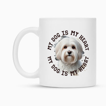 Tasse "Havaneser HEART 3" – hunde-shirt.de
