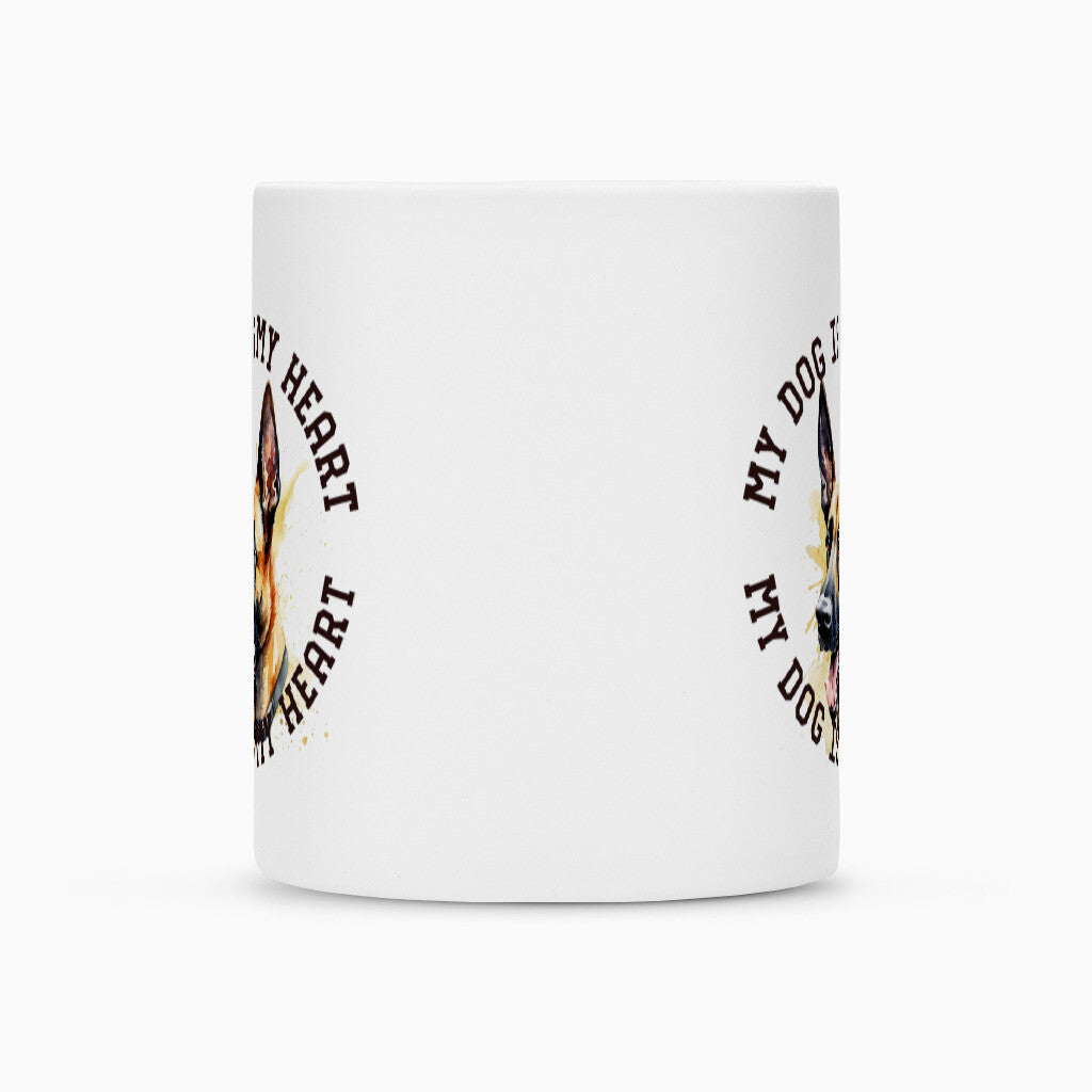 Tasse "Malinois HEART" – hunde-shirt.de