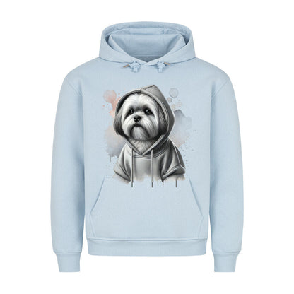 Premium Hoodie "Lhasa Apso Hooded" Babyblau – hunde-shirt.de