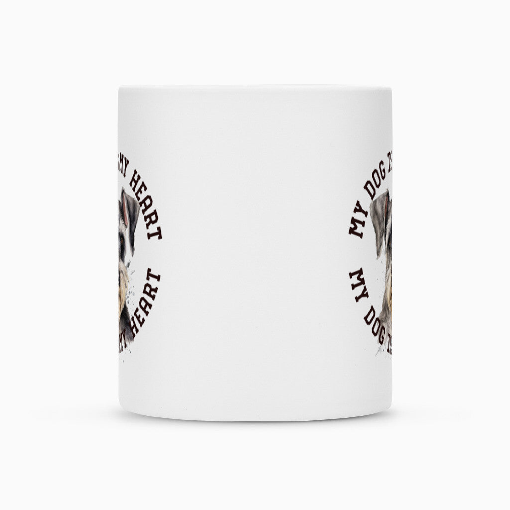 Tasse "Zwergschnauzer HEART" – hunde-shirt.de