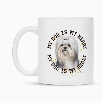 Tasse "Malteser HEART 2" – hunde-shirt.de