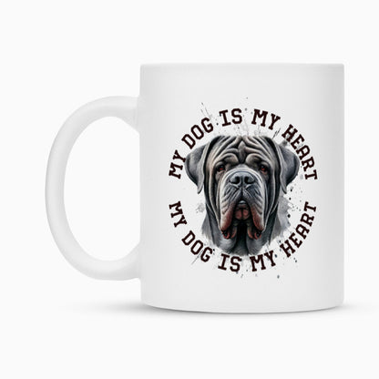 Tasse "Mastino Napoletano HEART" – hunde-shirt.de