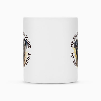 Tasse "Mops HEART 2" – hunde-shirt.de