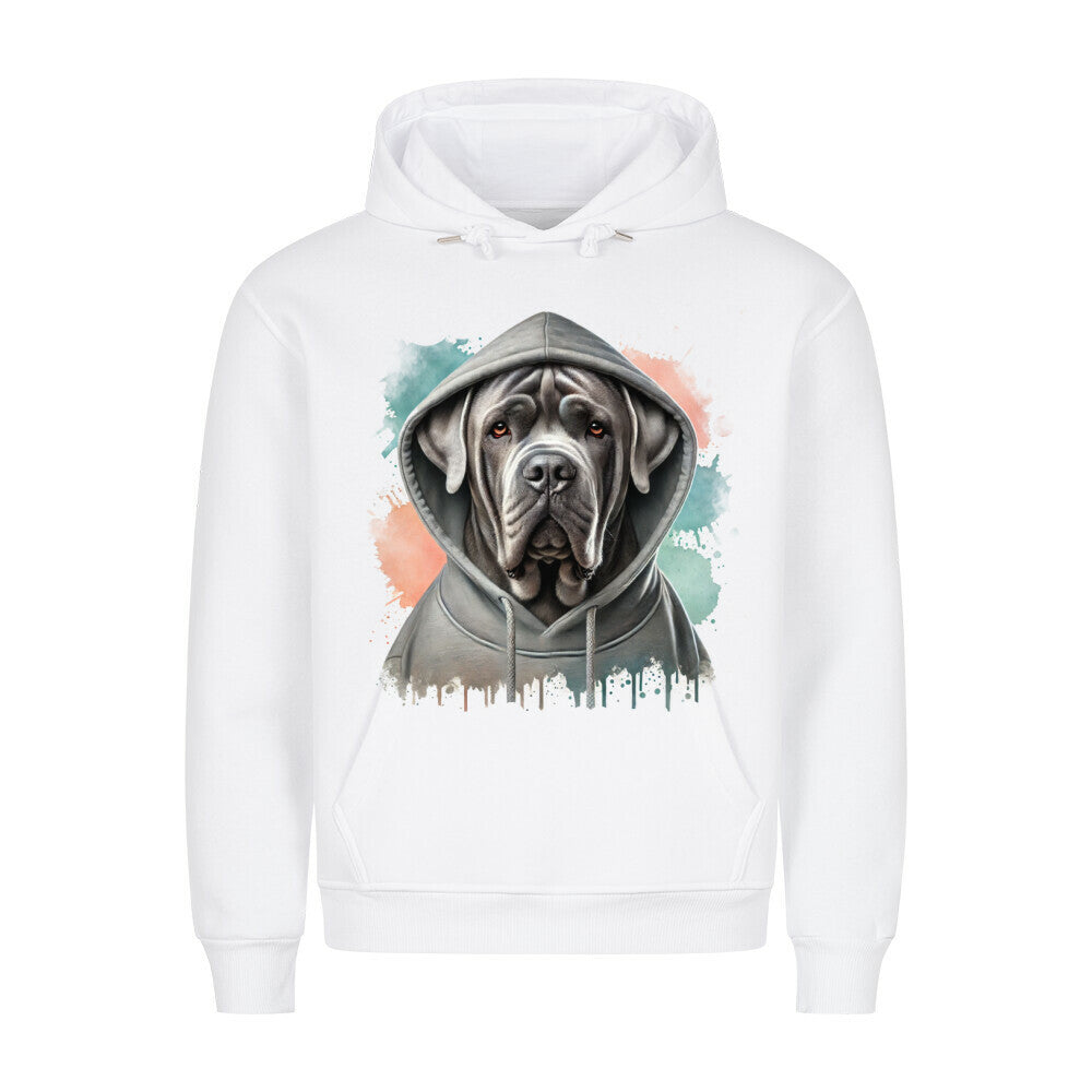 Premium Hoodie "Cane Corso Hooded 3" Weiß – hunde-shirt.de