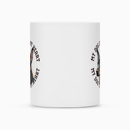 Tasse "Zwergpinscher HEART 2" – hunde-shirt.de