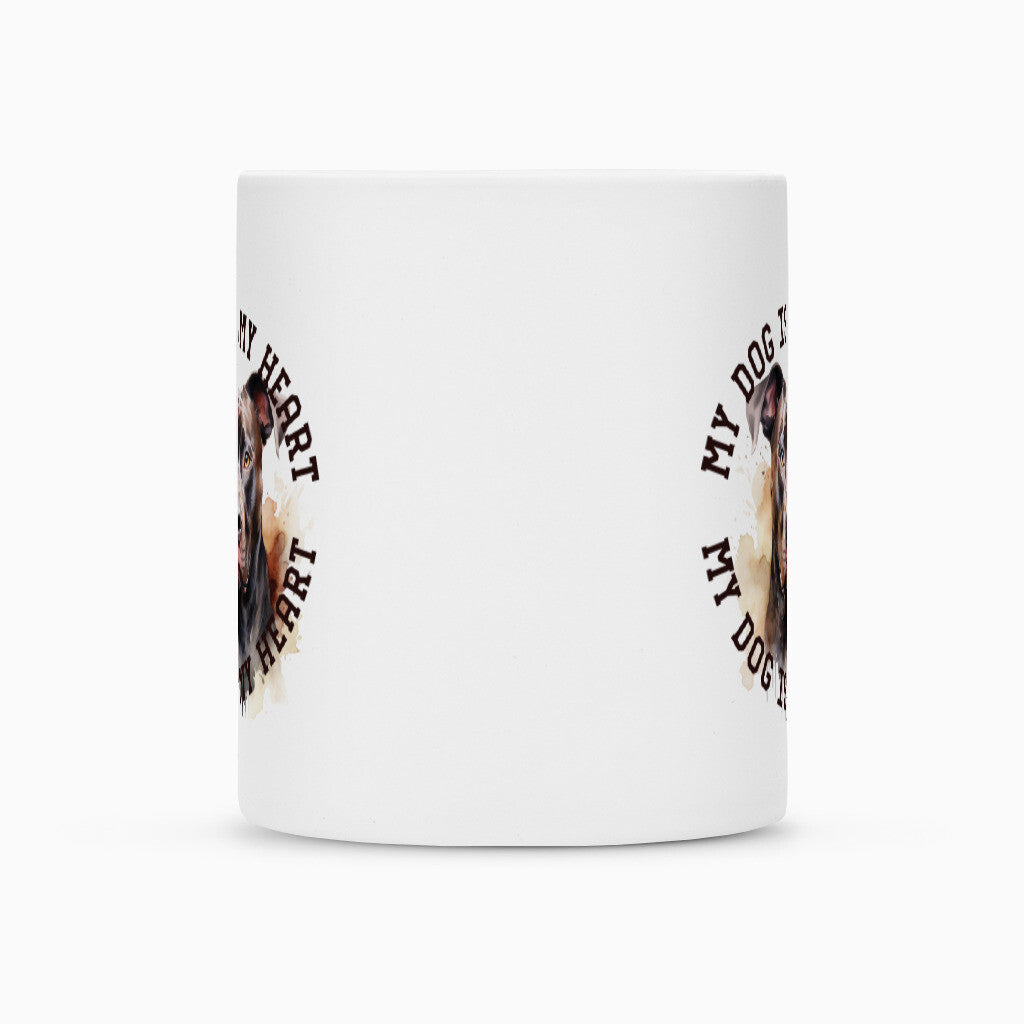 Tasse "American Pit Bull Terrier HEART 2" – hunde-shirt.de