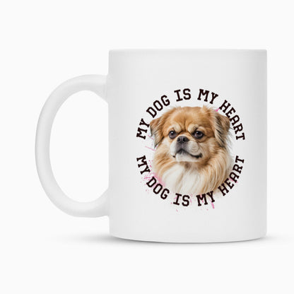 Tasse "Pekingese HEART" – hunde-shirt.de