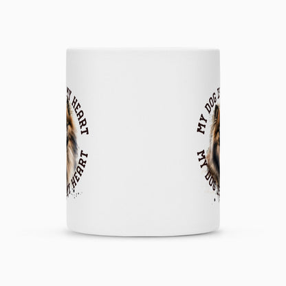 Tasse "Pomeranian gewolkt HEART" – hunde-shirt.de