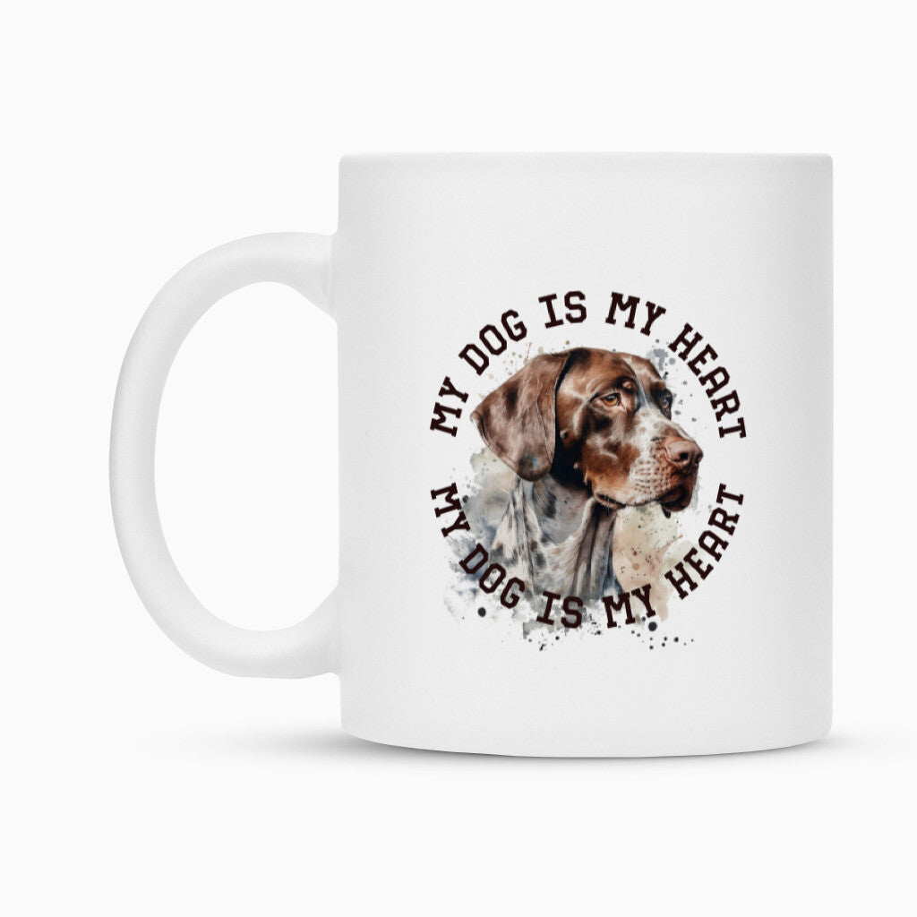 Tasse "English Pointer HEART" – hunde-shirt.de
