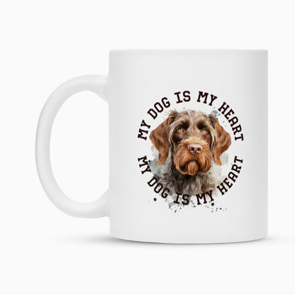 Tasse "Deutsch Drahthaar HEART 2" – hunde-shirt.de