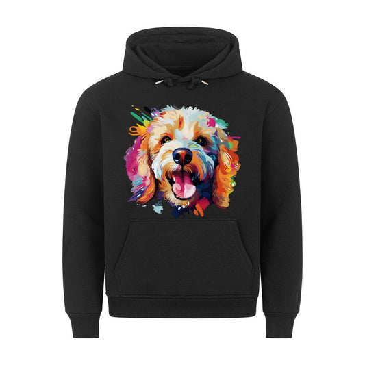 Premium Hoodie "Toypudel ART" Schwarz – hunde-shirt.de