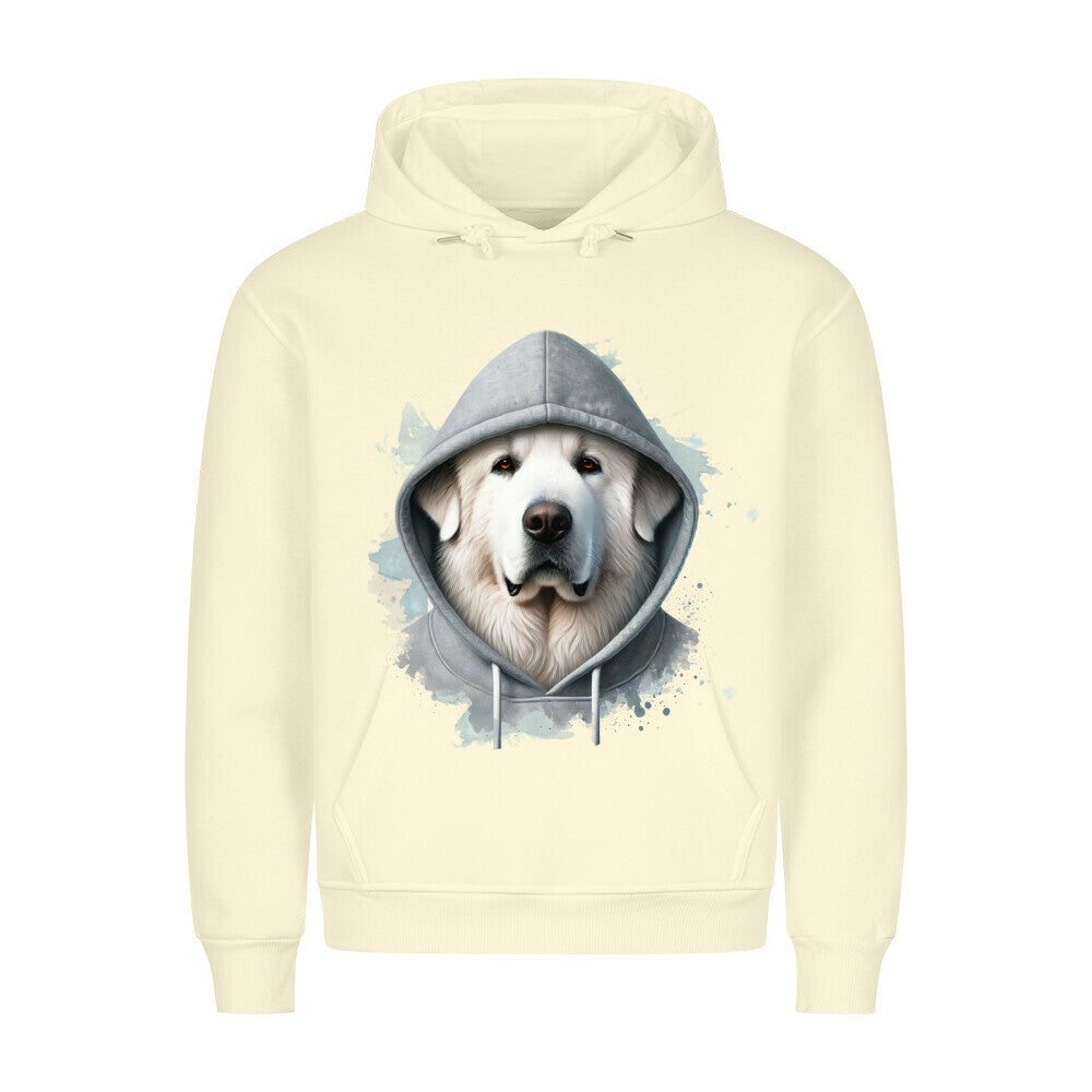 Premium Hoodie "Pyrenäenberghund Hooded" Beige – hunde-shirt.de