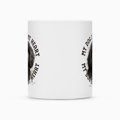 Tasse "Pudel schwarz HEART" – hunde-shirt.de