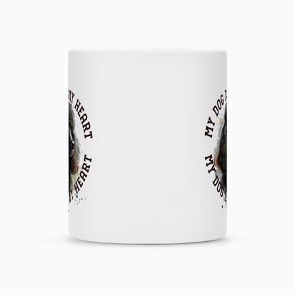 Tasse "Königspudel schwarz HEART" – hunde-shirt.de