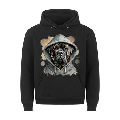 Premium Hoodie "Dogo Canario Hooded" Schwarz – hunde-shirt.de