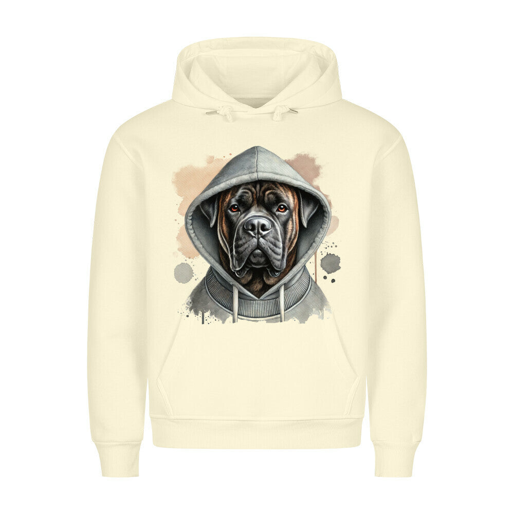 Premium Hoodie "Dogo Canario Hooded" Beige – hunde-shirt.de