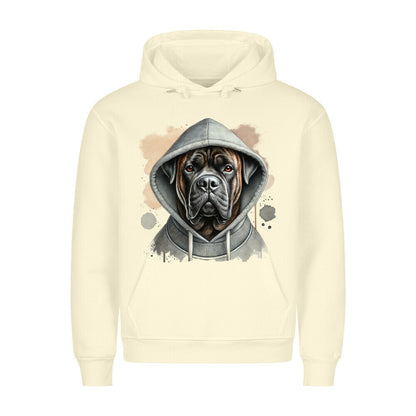 Premium Hoodie "Dogo Canario Hooded" Beige – hunde-shirt.de
