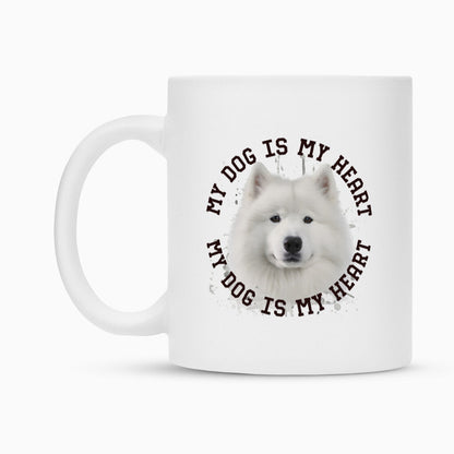 Tasse "Samoyed HEART 2" – hunde-shirt.de