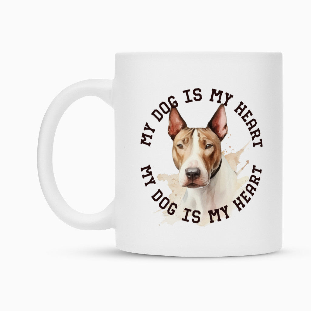 Tasse "Miniature Bullterrier HEART" – hunde-shirt.de