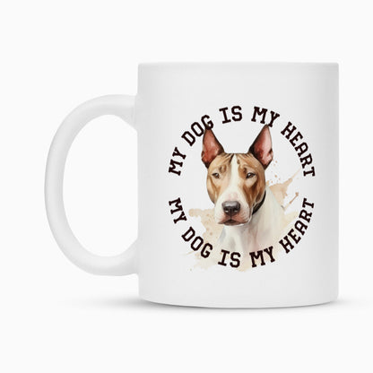Tasse "Miniature Bullterrier HEART" – hunde-shirt.de