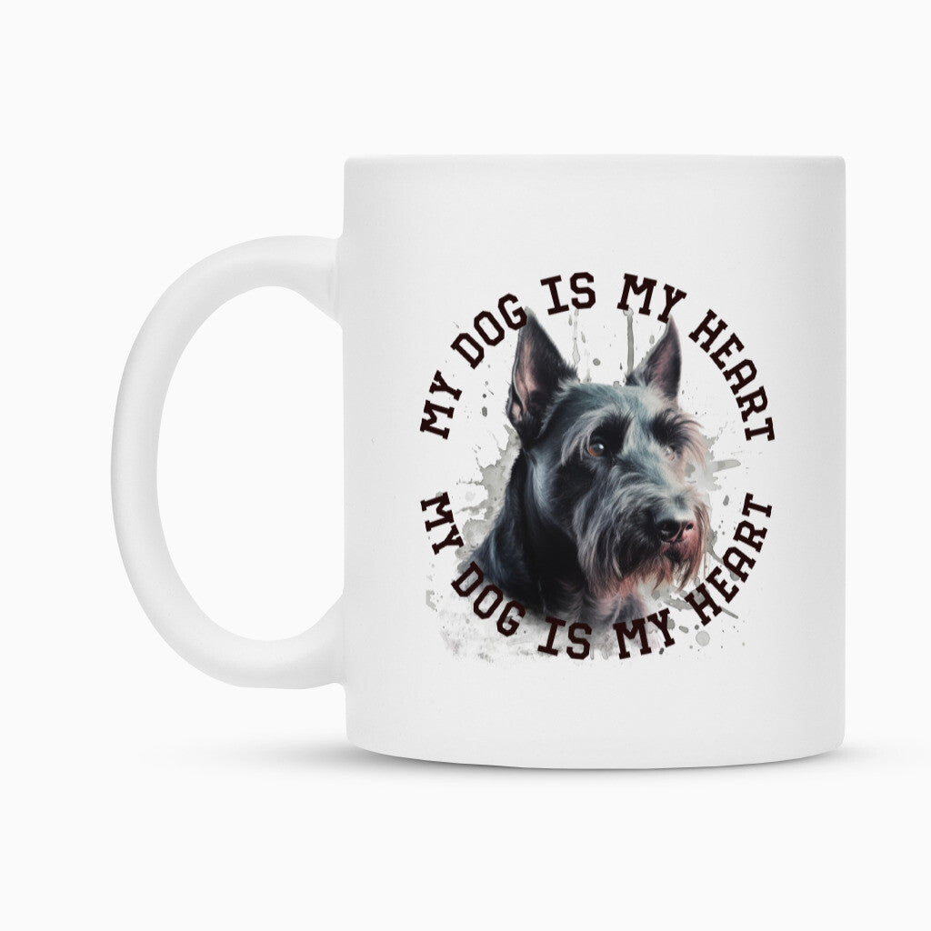 Tasse "Scottish Terrier HEART" – hunde-shirt.de