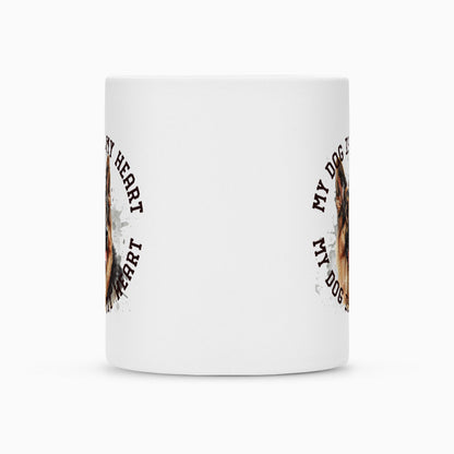 Tasse "Deutscher Schäferhund HEART 2" – hunde-shirt.de