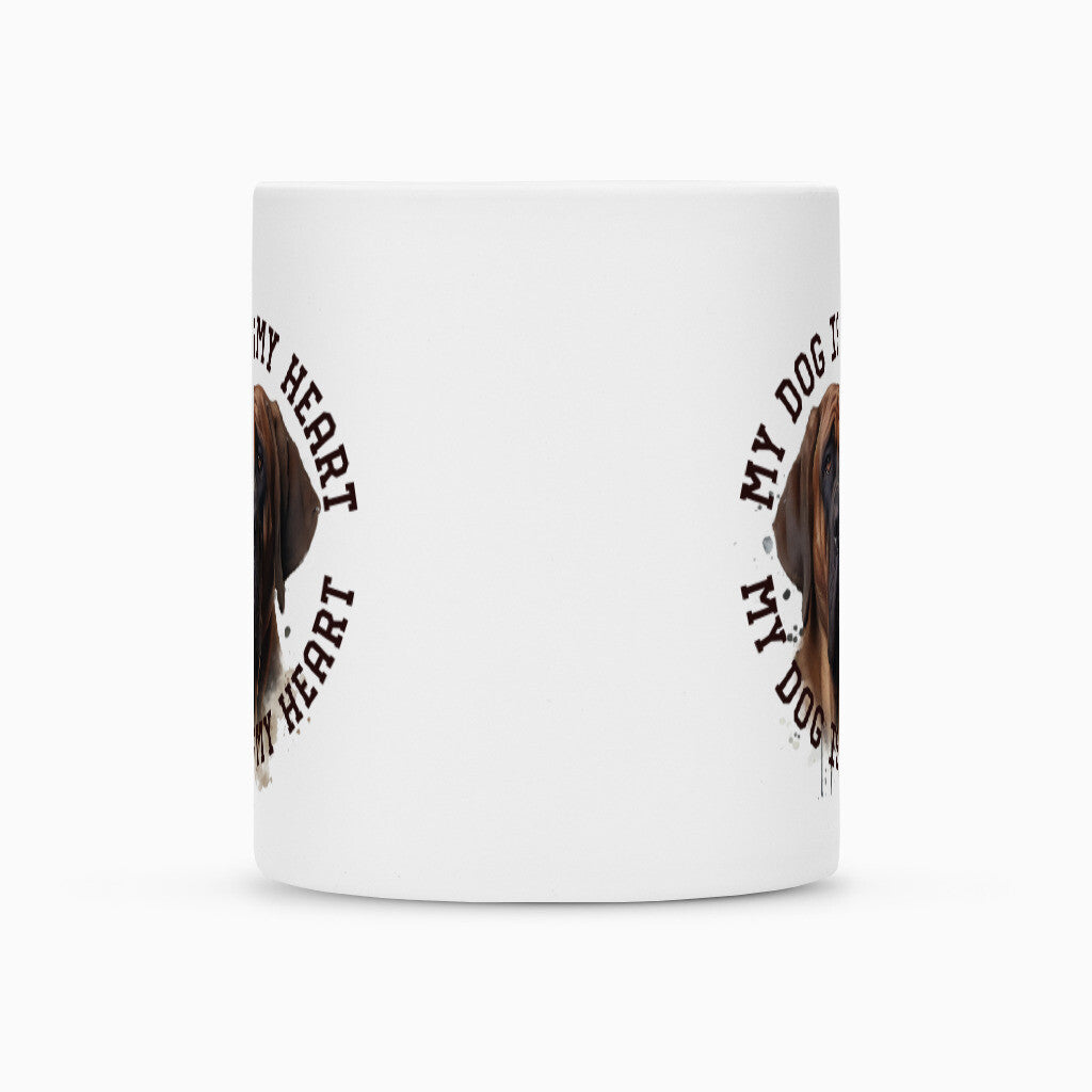 Tasse "Fila Brasileiro HEART" – hunde-shirt.de