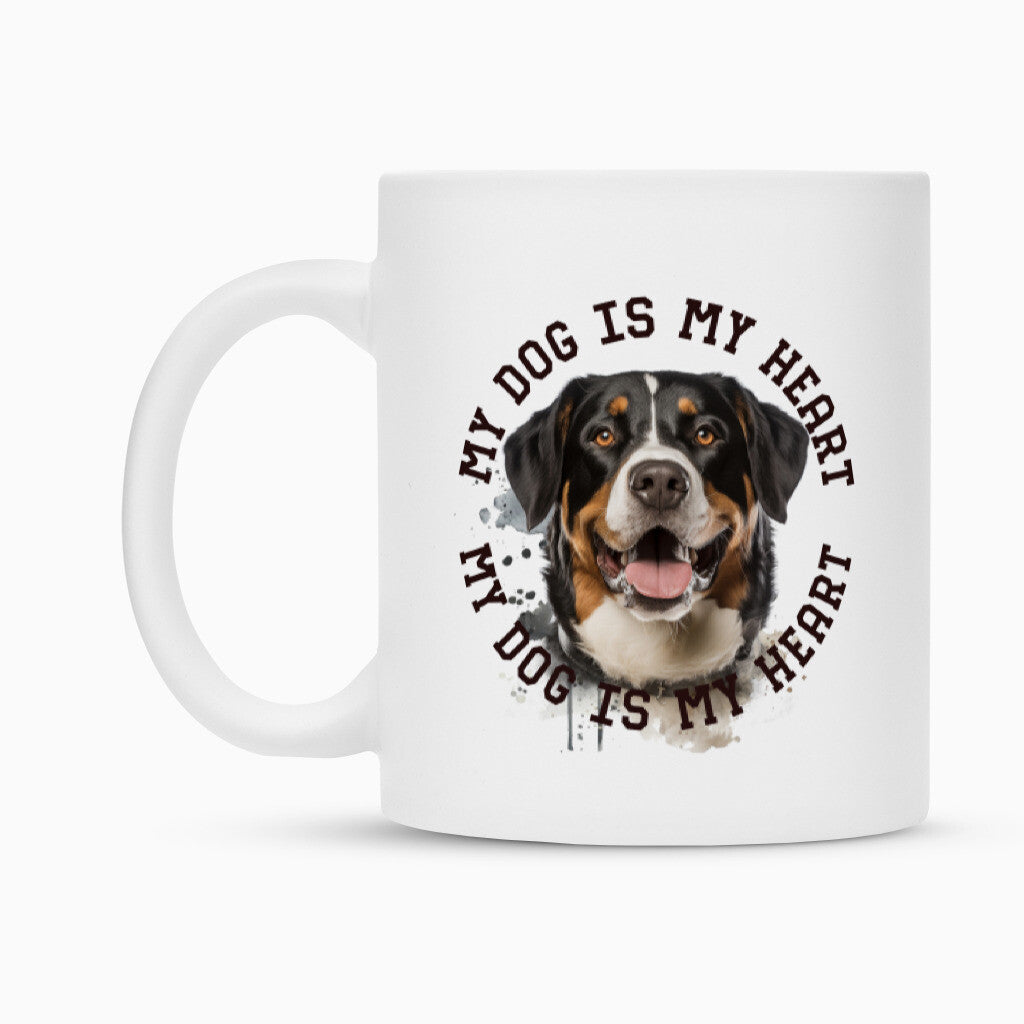 Tasse "Appenzeller Sennenhund HEART" – hunde-shirt.de