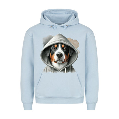Premium Hoodie "Appenzeller Sennenhund Hooded" Babyblau – hunde-shirt.de