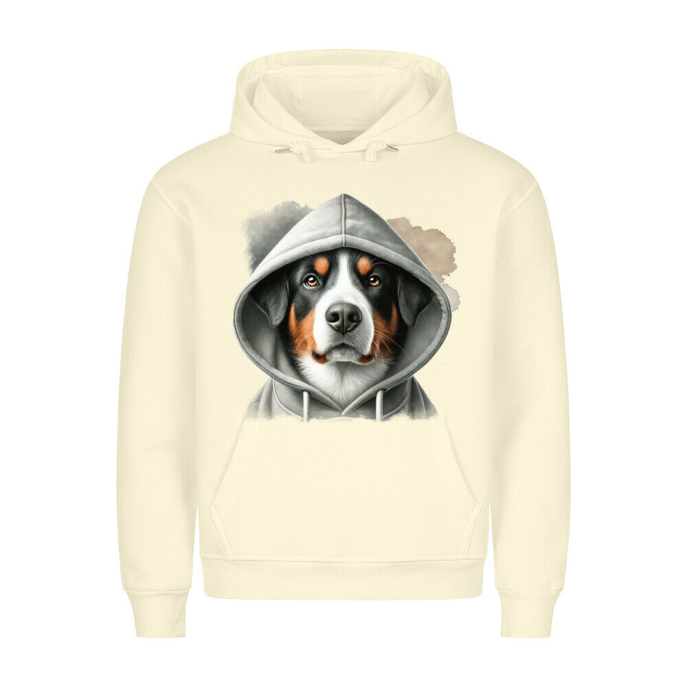 Premium Hoodie "Appenzeller Sennenhund Hooded" Beige – hunde-shirt.de