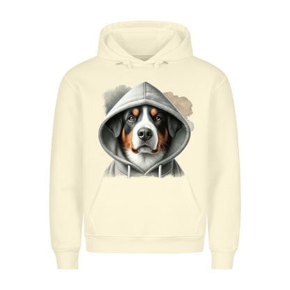 Premium Hoodie "Appenzeller Sennenhund Hooded" Beige – hunde-shirt.de