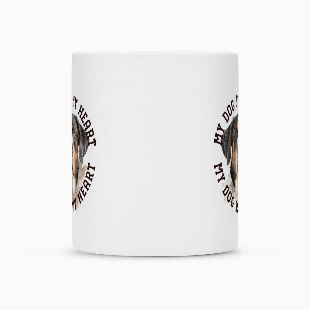 Tasse "Großer Schweizer Sennenhund HEART" – hunde-shirt.de