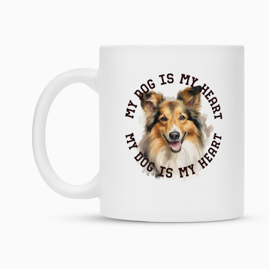 Tasse "Sheltie HEART" – hunde-shirt.de