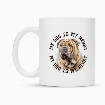Tasse "Shar Pei HEART" – hunde-shirt.de